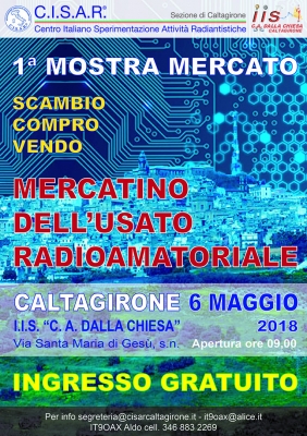1 Mostra Mercato Radioamatoriale - Caltagirone, 6 Maggio 2018-2